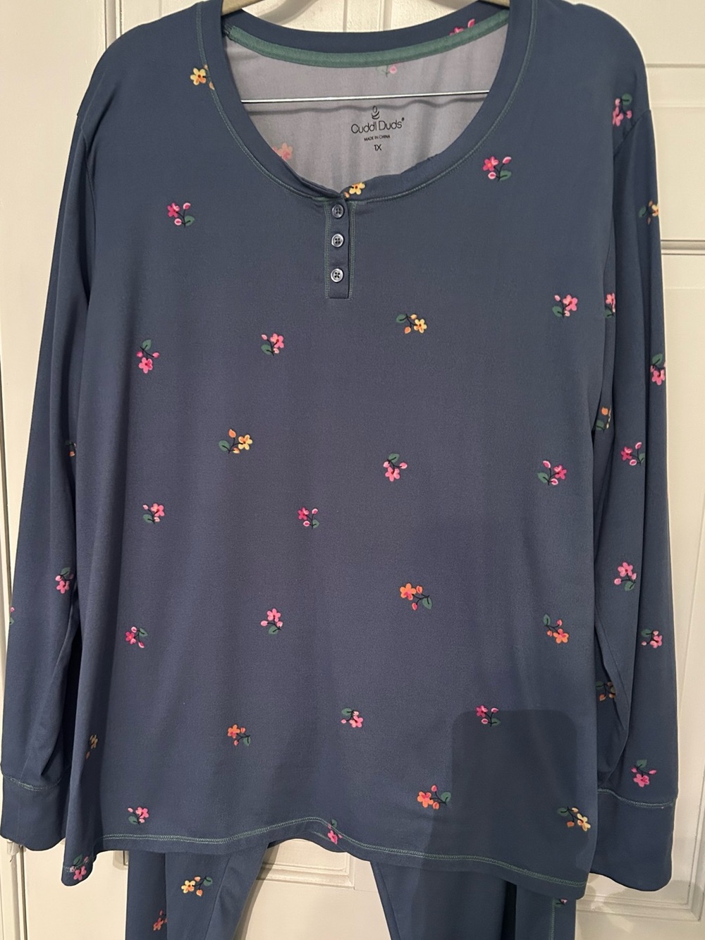 Cuddl Duds pajama set - Size 1x
